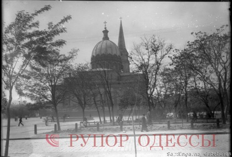 Ещё один чудо-ракурс. Молоденькие акации на переднем плане. Каштанами и не пахнет пока