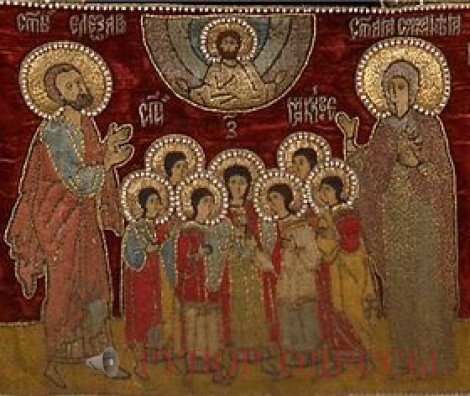 Семь мучеников Маккавеев, их мать святая Соломония и учитель святой Елеазарий.
