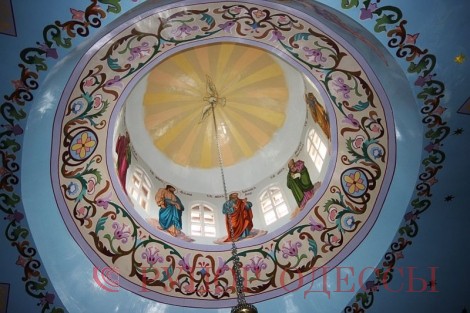 Роспись внутренней части купола